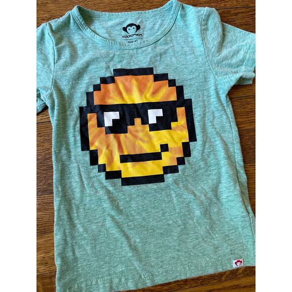 Appaman Boys’ Emoji Shirt Size 4 - Picture 2 of 4